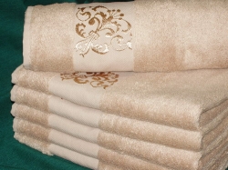 bambusový ručník hnědý