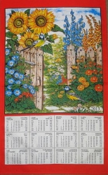 kalendář utěrka 2013