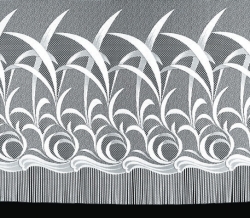 záclona KVĚTA detail